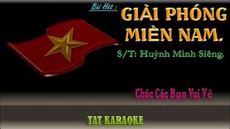 Giải Phóng Miền Nam Karaoke Song Ca Thiếu Giọng Nữ