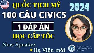 Học Thi Quốc Tịch Mỹ 2024