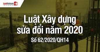 Khoản 30 Điều 1 Luật Xây Dựng Sửa Đổi Năm 2020 Pdf