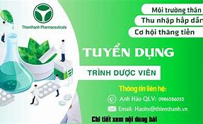 Tuyển Dụng Trình Dược Viên